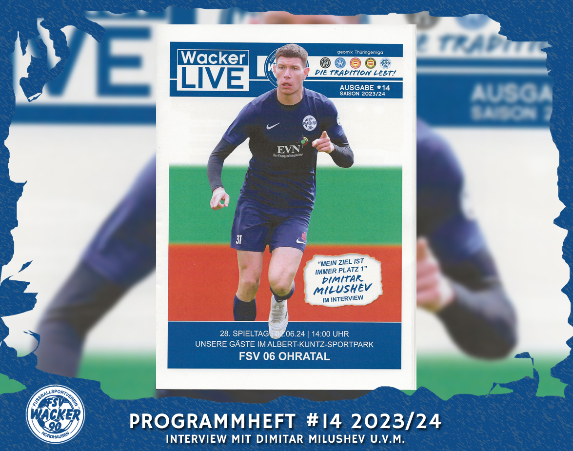 Verein: Programmheft #14